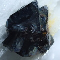 n°130082 - Tetraedrite sur barite - Les Malines (Mine) - Saint Laurent le Minier - Gard