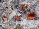 Forsterite Pseudobrookite Hématite  -  Puy de Tunisset - Saint-Ours - Puy-de-Dôme