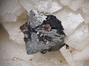 Tetraedrite Sphalerite Dolomite - Carrière d'Usclas-du-Bosc (Loiras) - Le Bosc - Hérault 