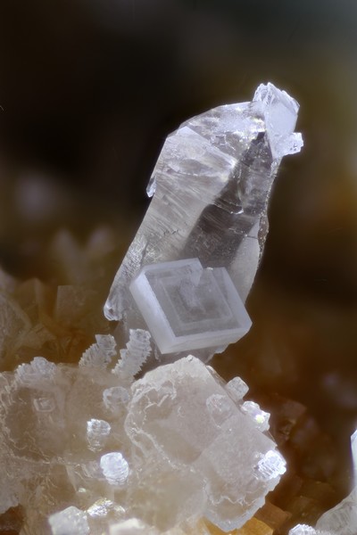 Barite Quartz Calcite - Bras de Cilaos - Cilaos - La Réunion