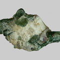 Pargasite - Anorthite - Rubis - Peygerolles - Saint-Privat-du-Dragon - Haute-Loire - FP - Taille 2,2mm