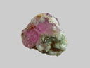 Rubis - Anorthite - Pargasite - Peygerolles - Saint-Privat-du-Dragon - Haute-Loire - FP - Taille 0,5mm