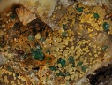 Chalcosiderite Kidwellite Plumbogummite Strengite  - Les Montmins - Echassières - Allier