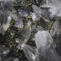 Calcite Pyrite - Falaise d'Yves - Yves - Charente-Maritime
