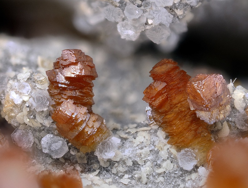 Sidérite Tridymite - Compains - Puy de Dôme 